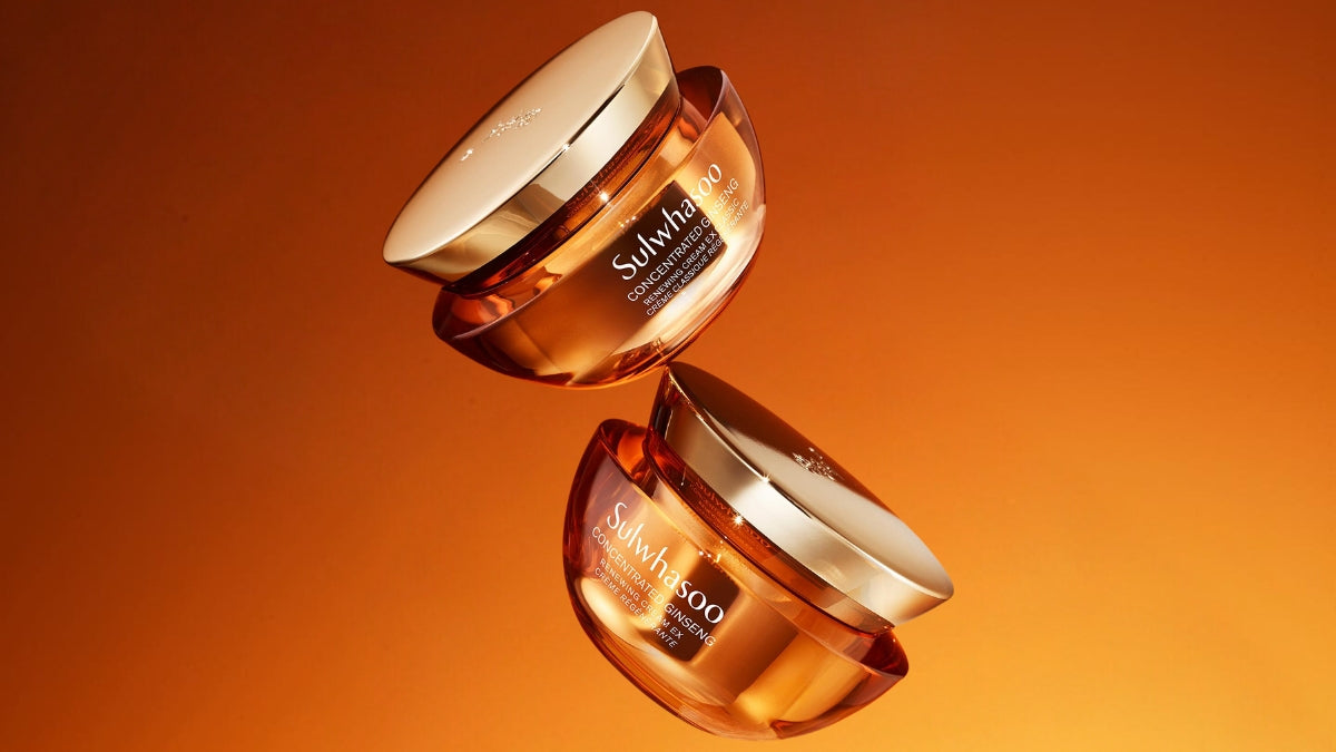 Unveiling the Timeless Elegance of Sulwhasoo A Journey into Korean Skincare Luxury: showcasing two luxurious Sulwhasoo cream jars