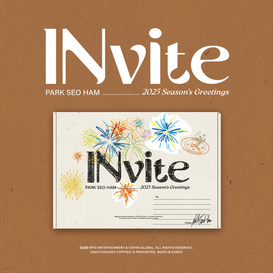 Park Seo Ham - 2025 Season's Greeting - INvite Edition