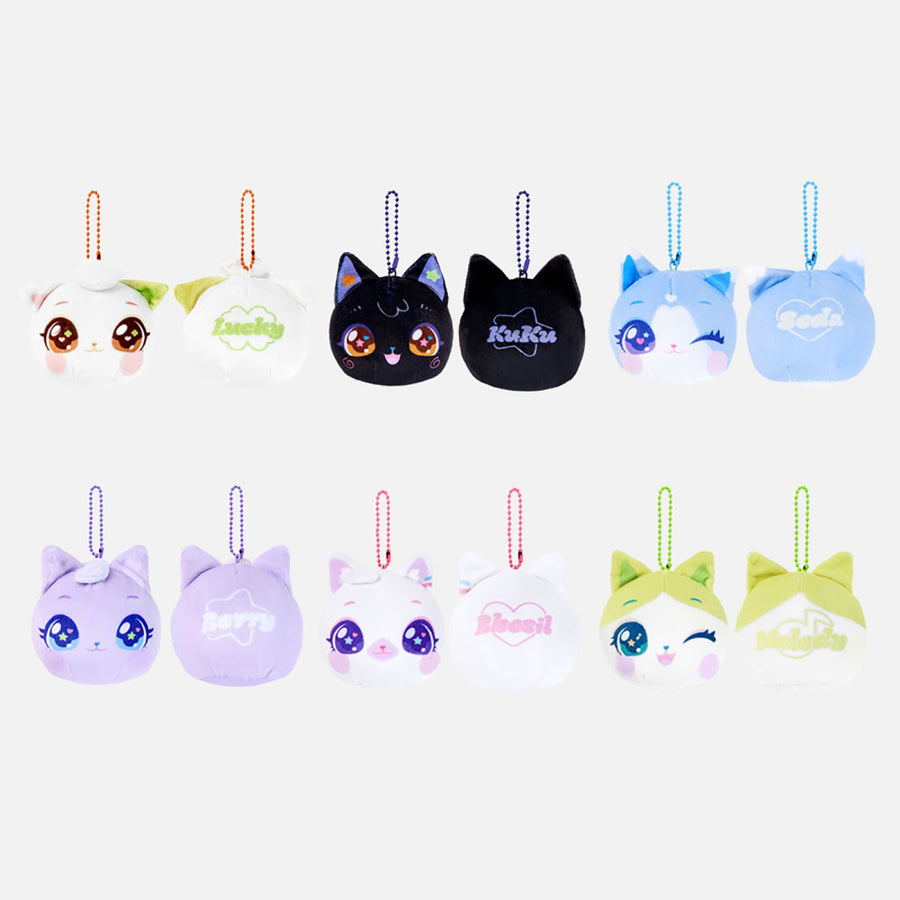 NCT WISH - WISHCAT Stress Ball Keyring - Official MD 2026