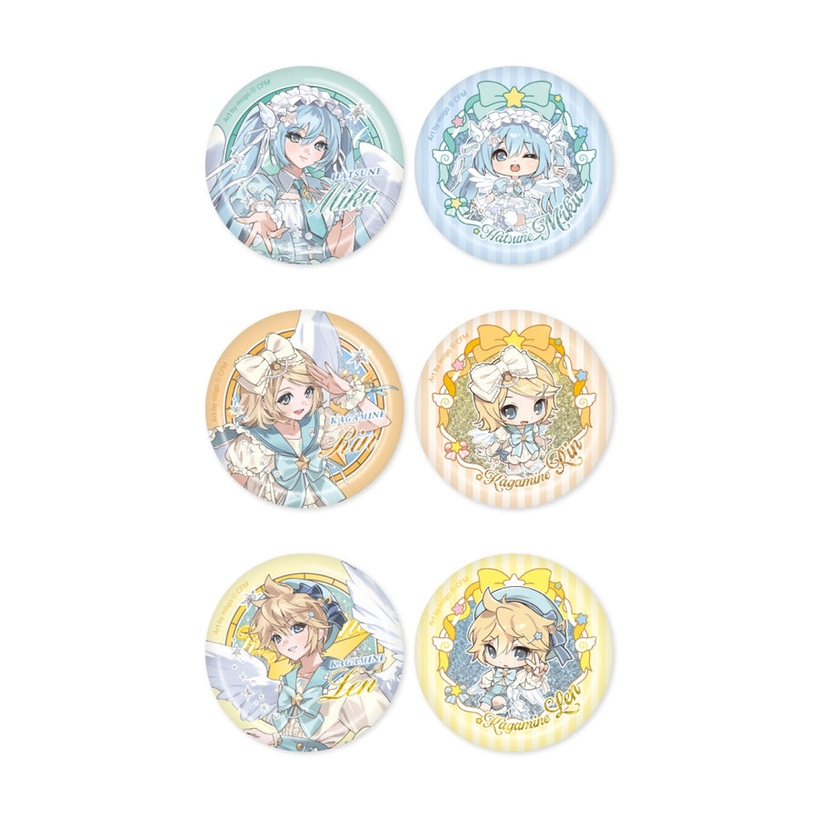 MIKU & RIN & LEN - Can Badge Set B Type - Official MD