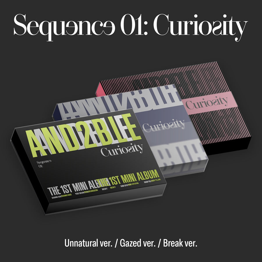 AND2BLE - Sequence 01: Curiosity - Mini Album (Random Ver.)
