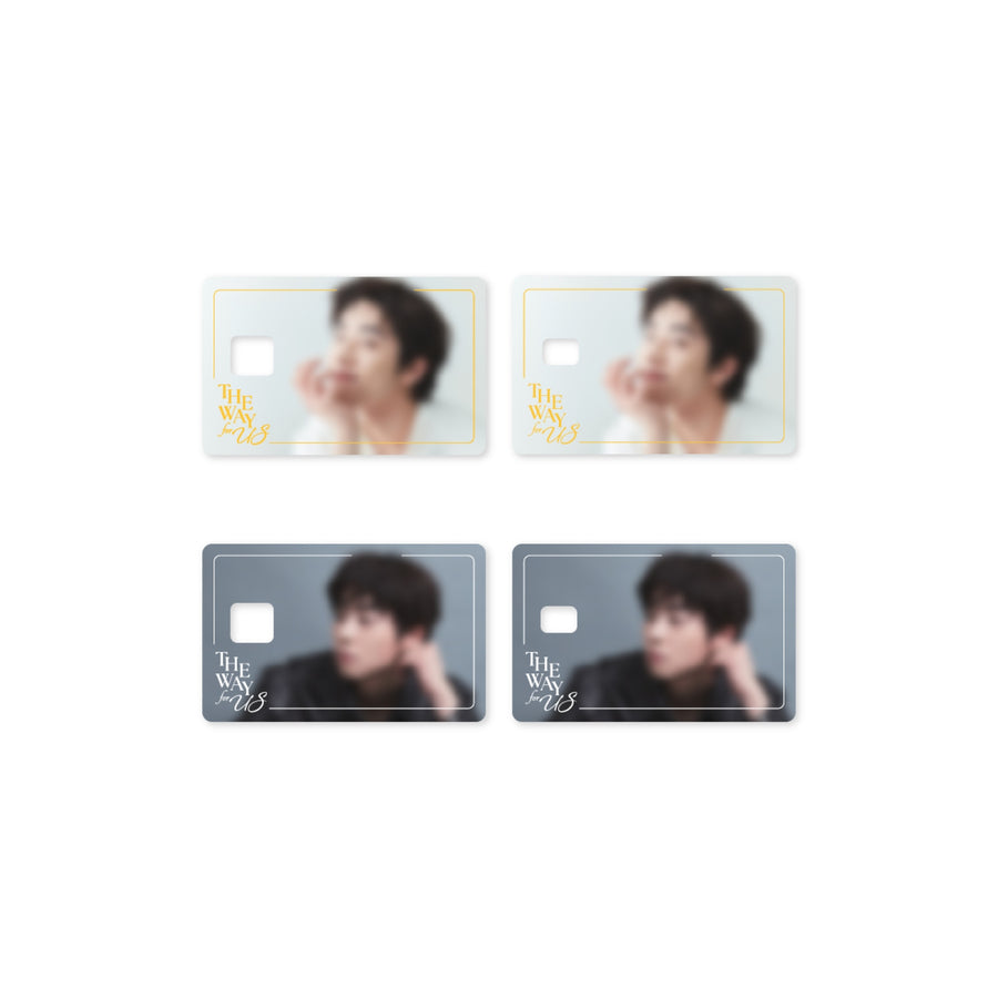 Chae Jong Hyeop - Card Cover Sticker - THE WAY for US - Official MD