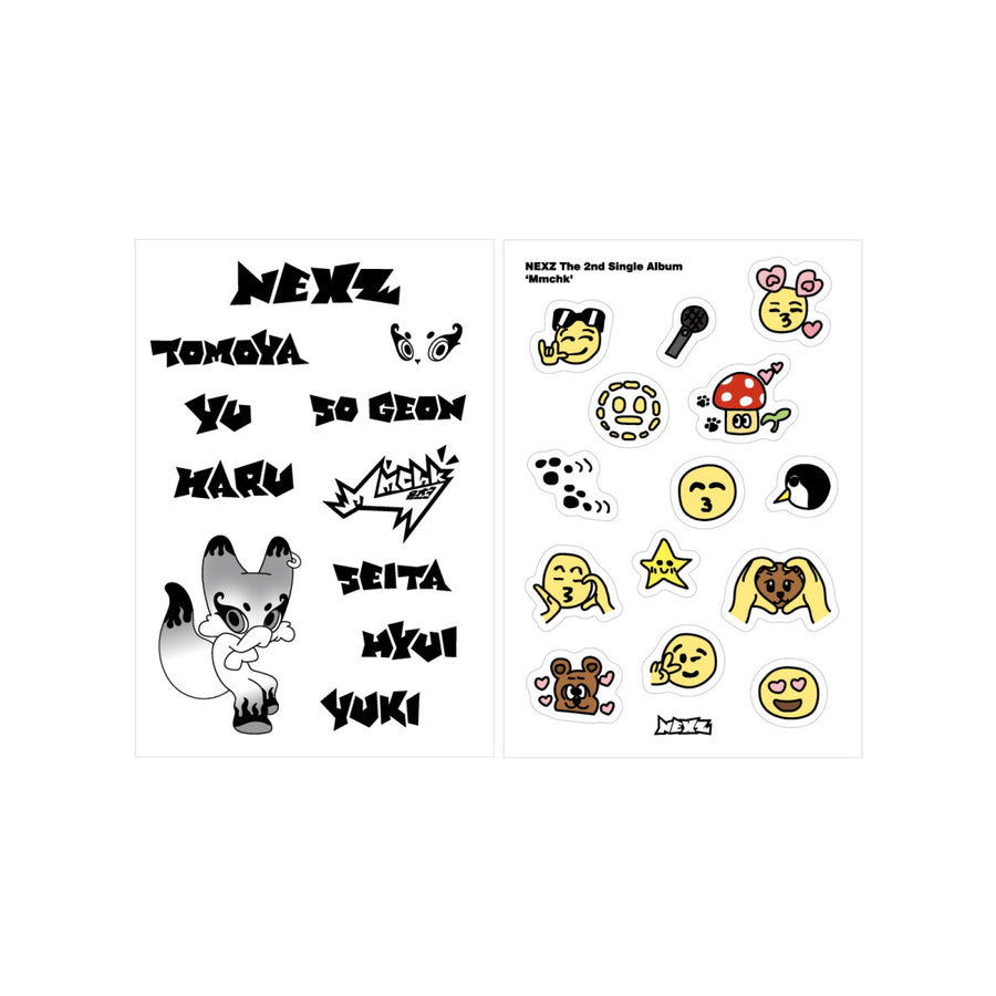 NEXZ - 07 Sticker Set - Official Mmchk Pop-up MD