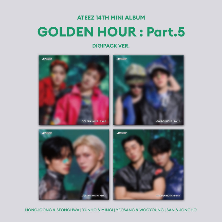 ATEEZ - GOLDEN HOUR : Part.5 - Digipack Unit Ver. - Mini Album