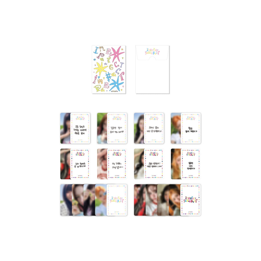 FIFTY FIFTY - Random Trading Card - 4th Mini Album Imperfect-I'mperfect - Official MD