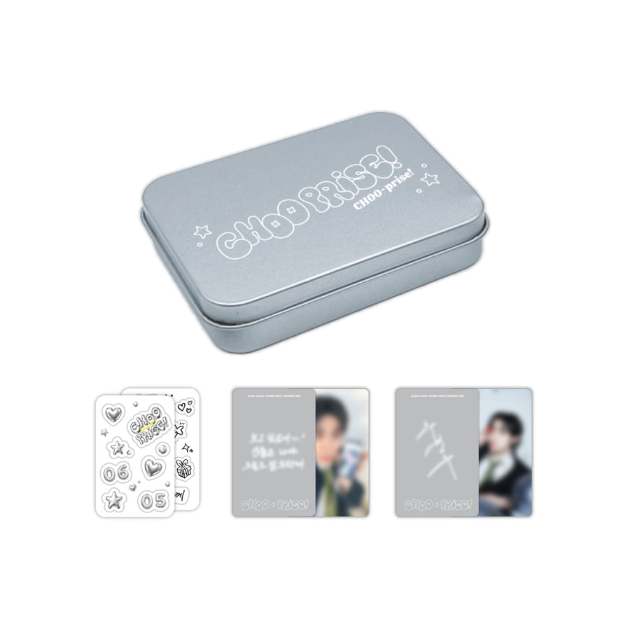 Choo Young Woo - Tin Case Photo Set - Official MD
