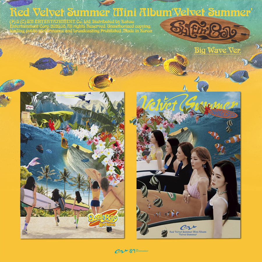 Red Velvet - Velvet Summer - Big Wave Ver. - Mini Album