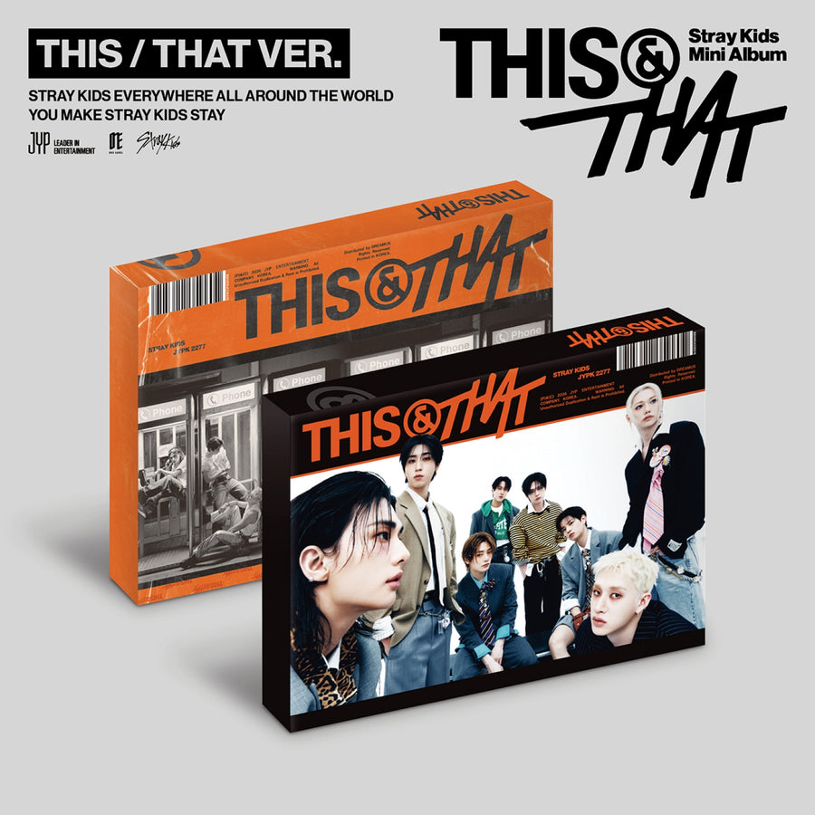 Stray Kids - THIS & THAT - Mini Album (THIS Ver. / THAT Ver.)