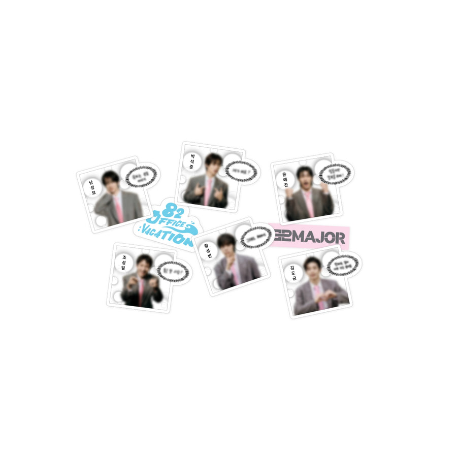 82MAJOR - Sticker Set - 2026 Fan-Concert 82 Office: Vacation - Official MD