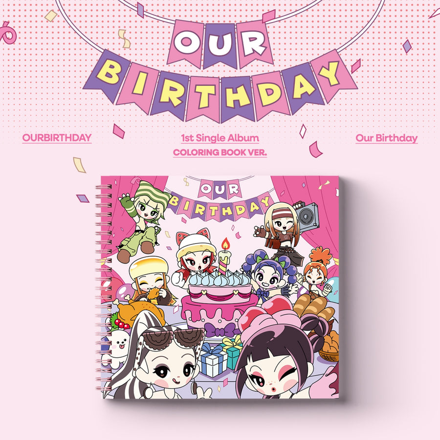 Our Birthday - Our Birthday - Coloring Book Ver. - Single Album