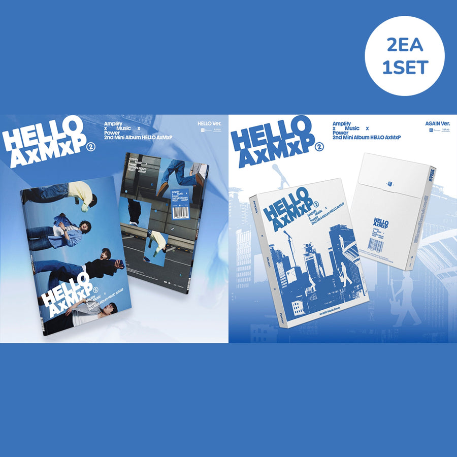 AxMxP - HELLO AxMxP - HELLO Ver. / AGAIN Ver. - Mini Album (Set of 2 Albums)