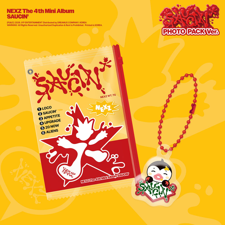 NEXZ - SAUCIN' - Photo Pack Ver. - Mini Album