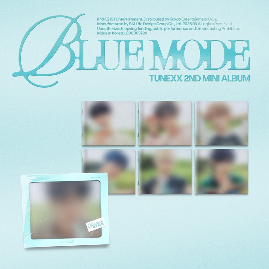 TUNEXX - BLUE MODE - Individual Mode Ver. - Mini Album