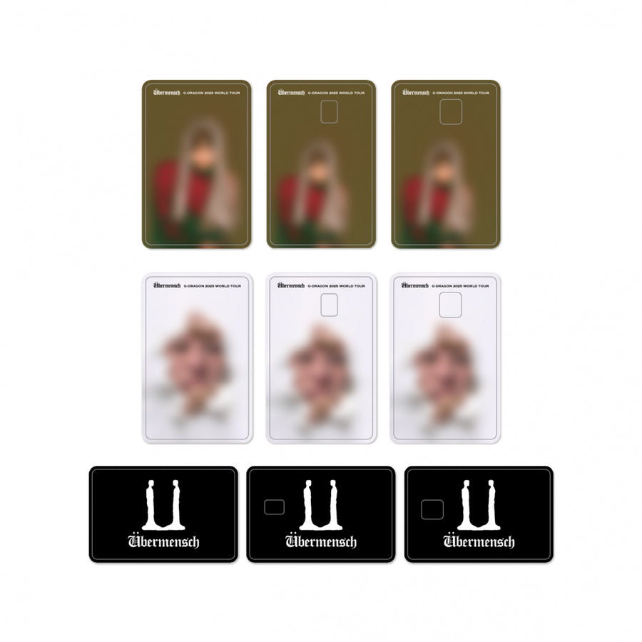 G-DRAGON - Card Cover Sticker - 2025 World Tour in Korea