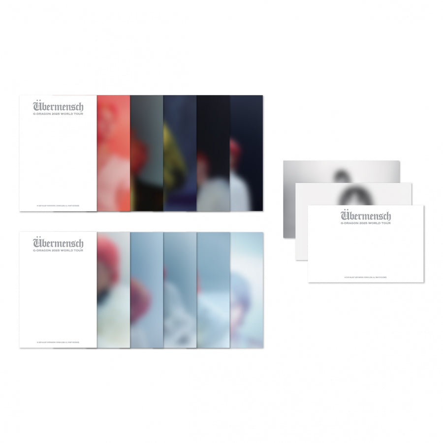 G-DRAGON - 26 Postcard Set - World Tour In Korea MD