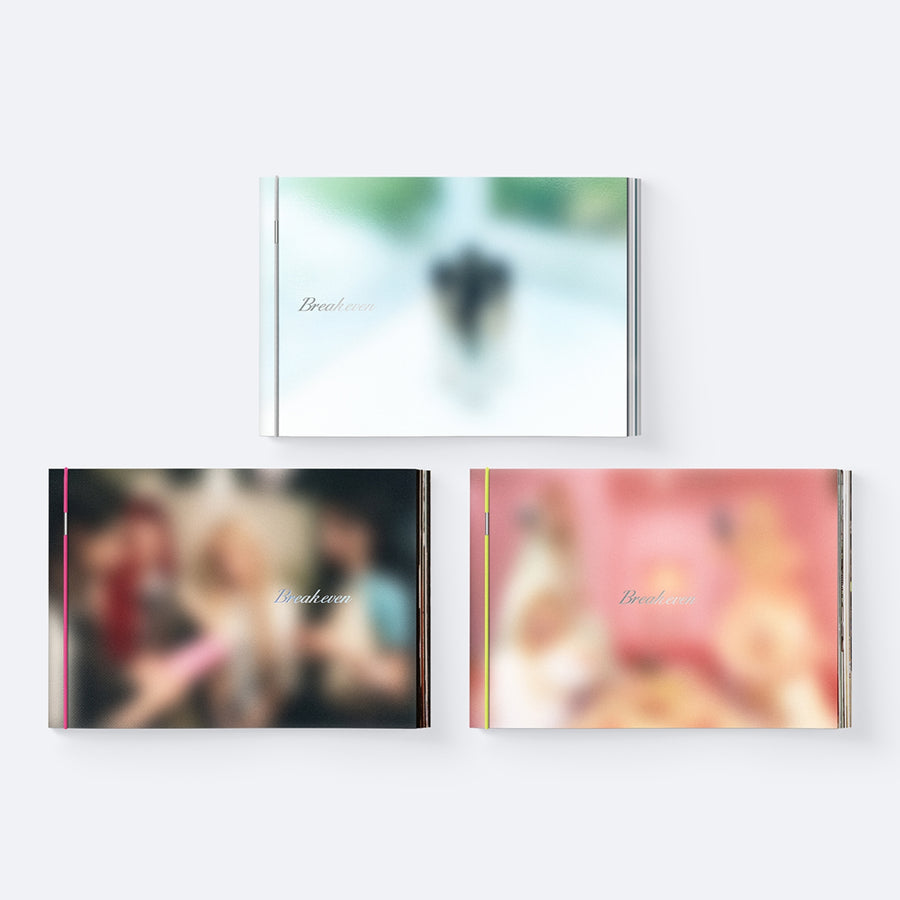 ILLIT - BREAK EVEN - BURNING / QUIET / MAD Ver. - Mini Album (Set of 3)