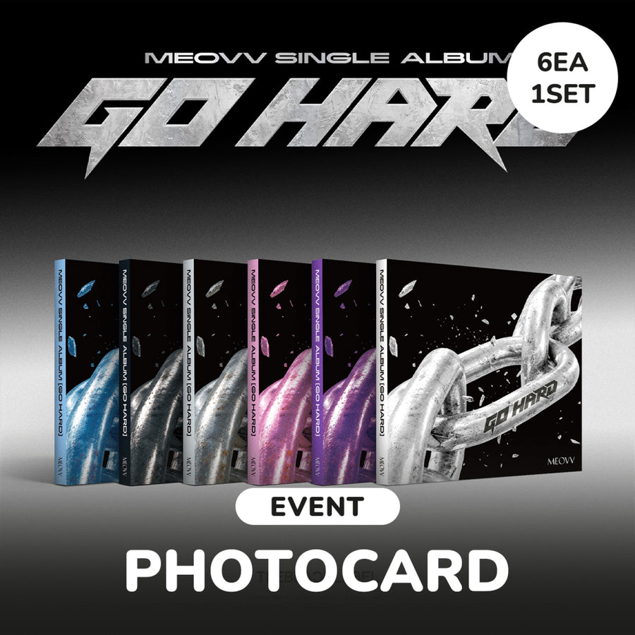 MEOVV - GO HARD - Single Album (6-Album Set)