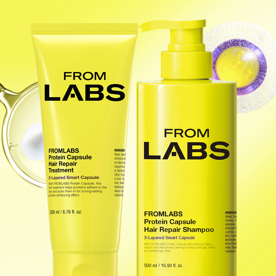 FROMLABS Protein Capsule Hair Repair Shampoo & Treatment Set