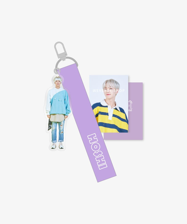 SEVENTEEN 2020 4th Fan Meeting Acrylic Keyring Strap — SEVENTEEN