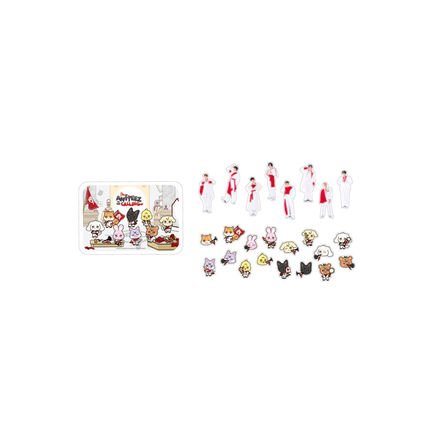ANITEEZ Tin Case Sticker Set — ATEEZ