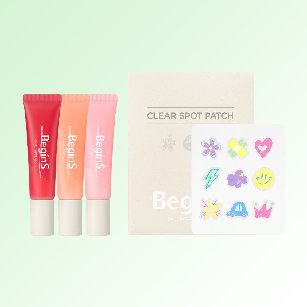 JUNG SAEM MOOL BeginS Lip Care Color Oil - Korean lip oil