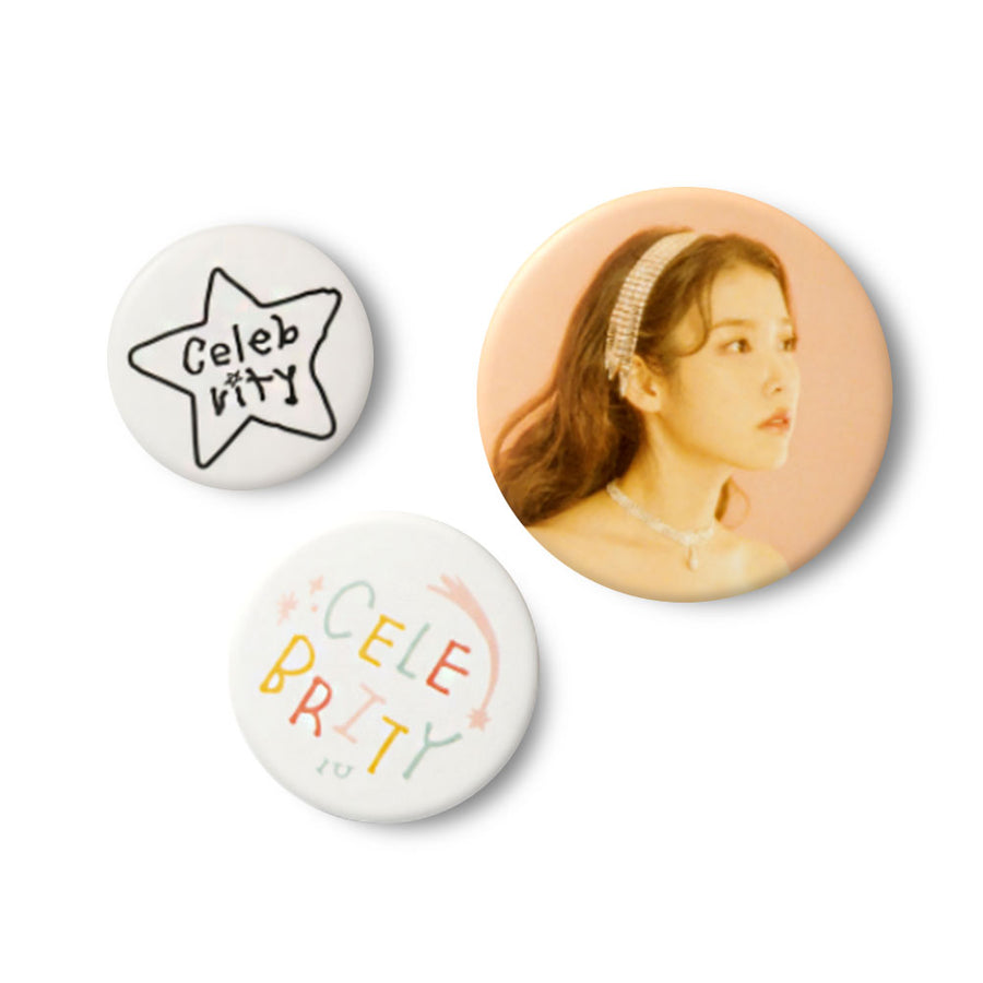 IU Celebrity Pin Badge Set