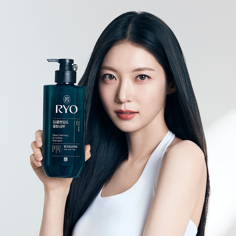 RYO Chungah Deep Cleansing & Cooling Shampoo - Korean shampoo