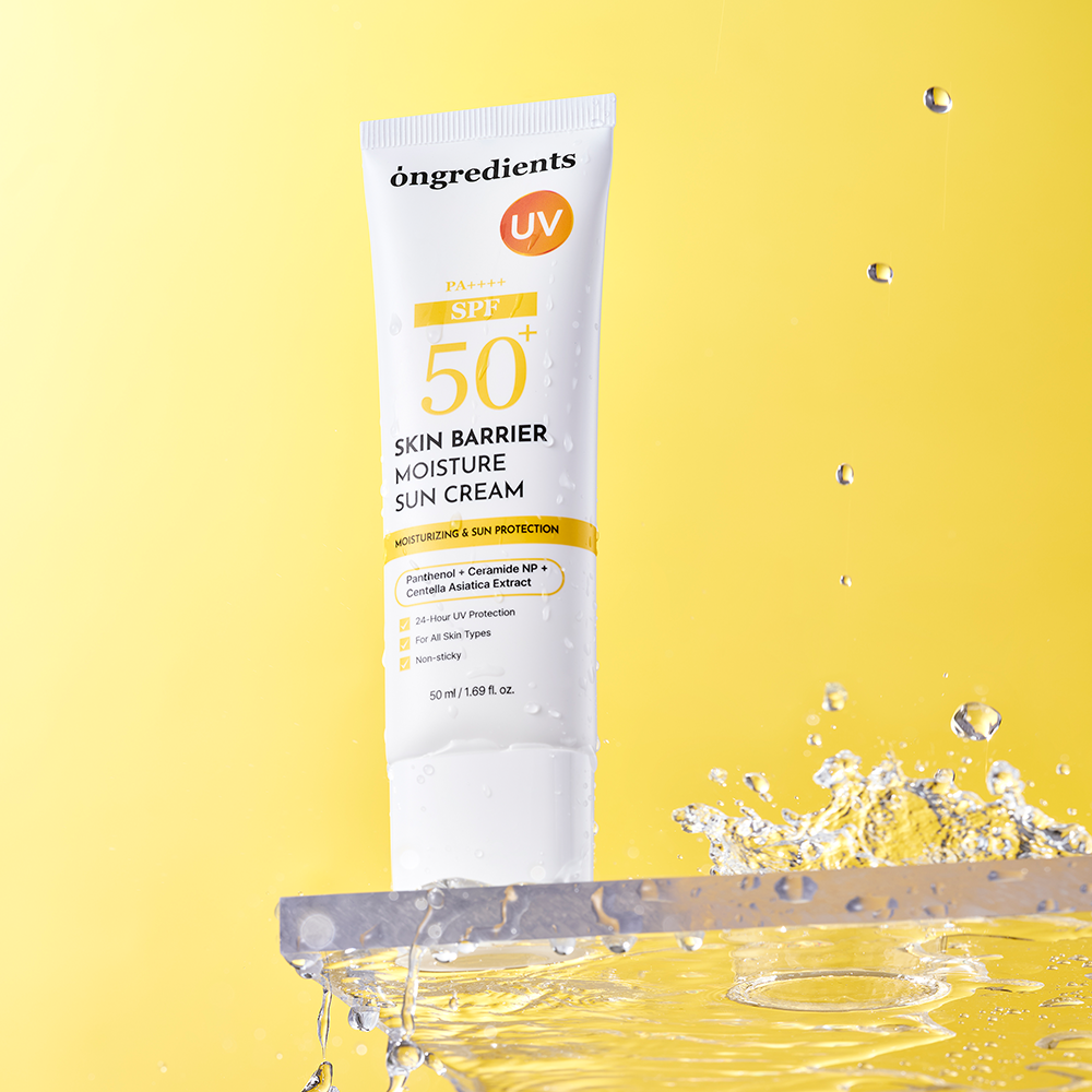 ONGREDIENTS Skin Barrier Moisture Sun Cream - Korean sunscreen