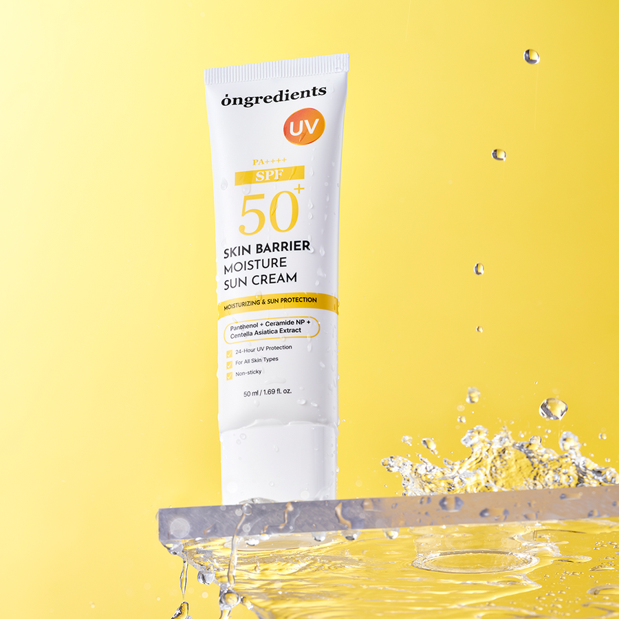 ONGREDIENTS Skin Barrier Moisture Sun Cream