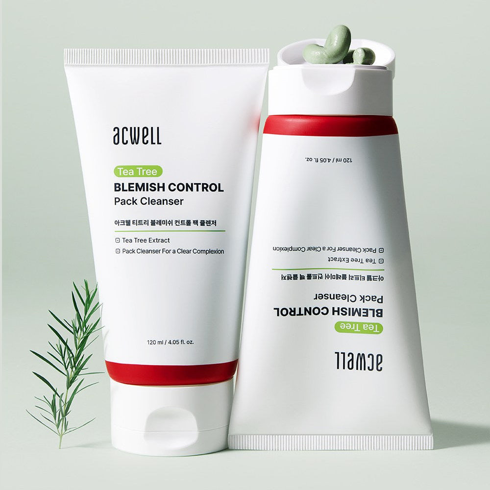 ACWELL Tea Tree Blemish Control Pack Cleanser 120ml