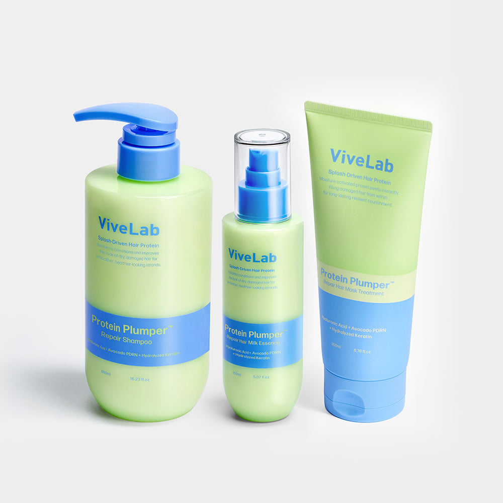 VIVELAB Protein Plumper Repair 3-Piece Set - Korean hair care set