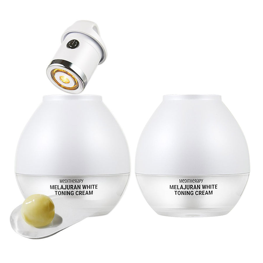 メディセラピー メラジュラン ホワイト トーニングクリーム 50ml デュオ + EMSデバイス