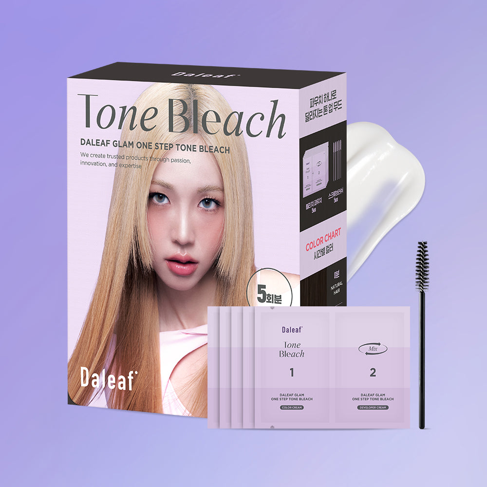 DALEAF Glam One Step Tone Bleach - Korean hair bleach