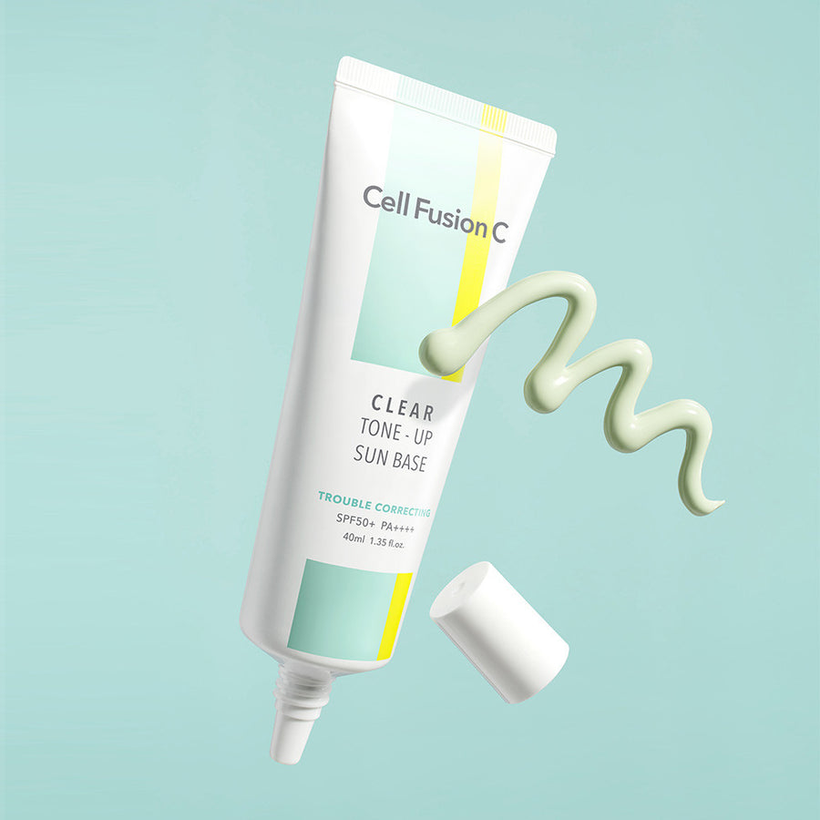 CELLFUSIONC クリア トーンアップ サンベース 日焼け止め 40ml