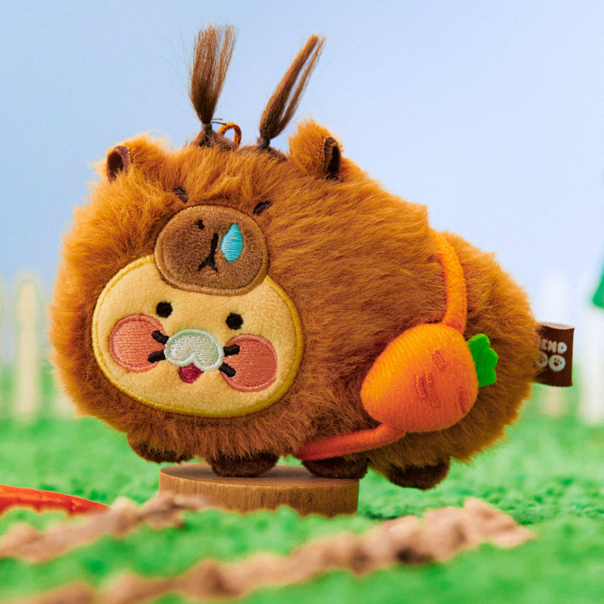 FRIENDZOO Keychain Plush Chunsik - Korean kawaii Kakao Friends | Koolseoul