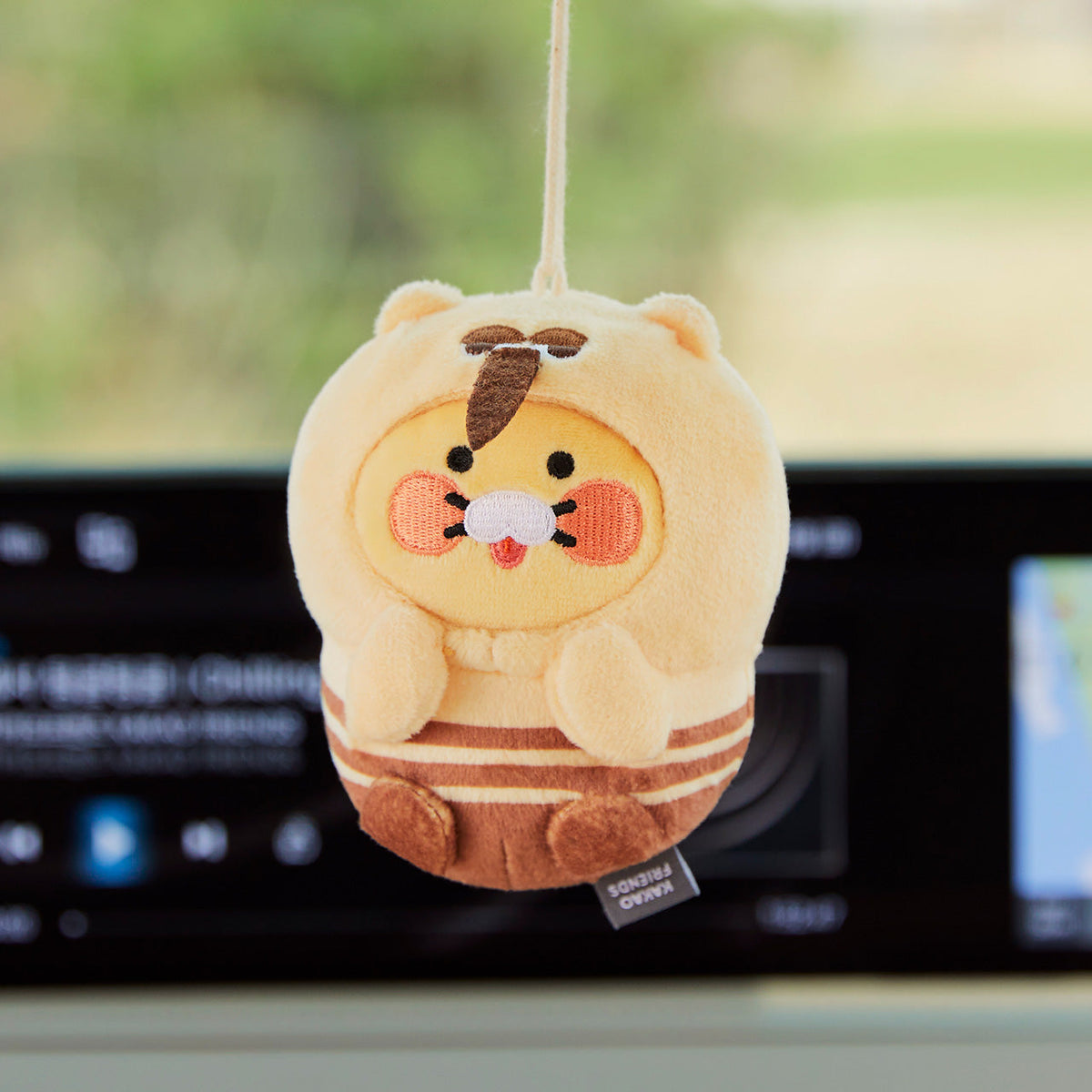 Plush Chunsik Car Air Freshener - Authentic Kakao Friends from Korea | Koolseoul