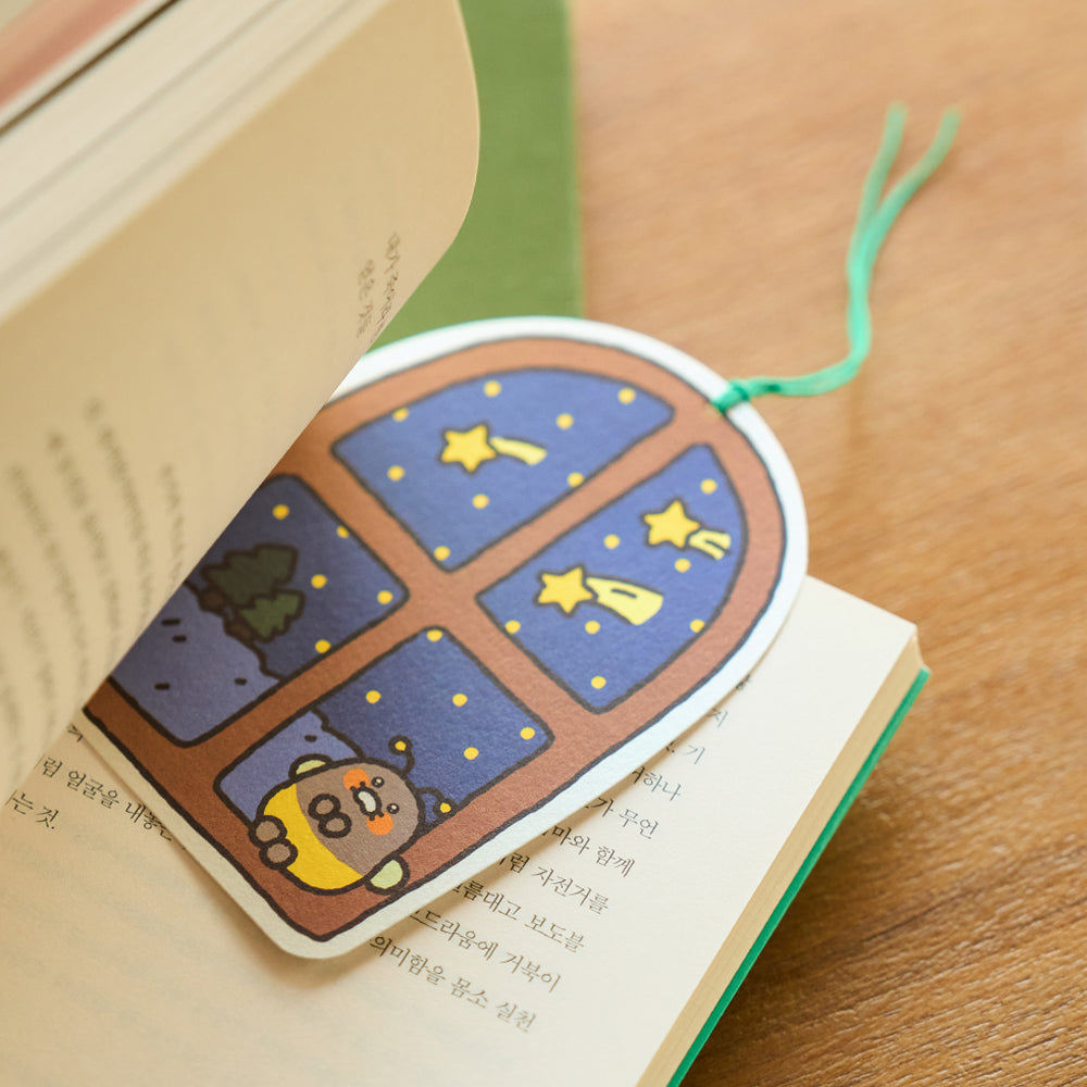 Card Chunsik Marque-page - Authentic Kakao Friends from Korea | Koolseoul