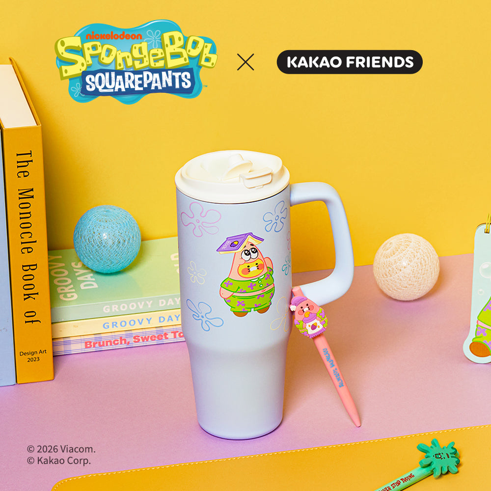 SpongeBobXFriends Tumbler Little Apeach&Baby Chunsik - Official Kakao Friends merchandise | Koolseoul