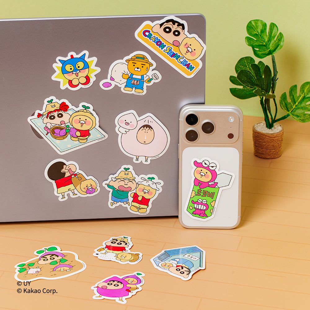 Deco Stickers Shin-chan X Friends - Kakao Friends - image 1