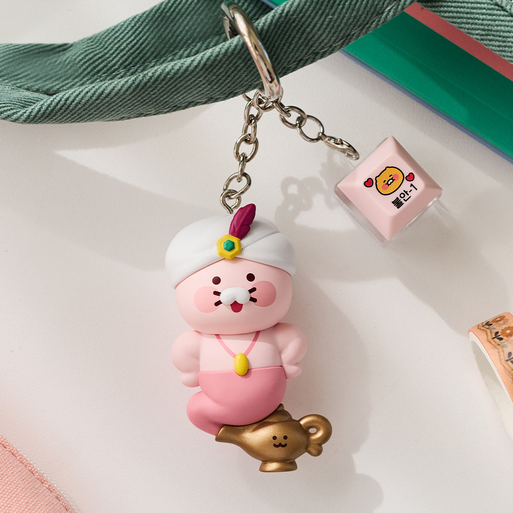 Figure Keychain LED Keycap Magic Lamp Peace Chunsik - Kakao Friends - image 1