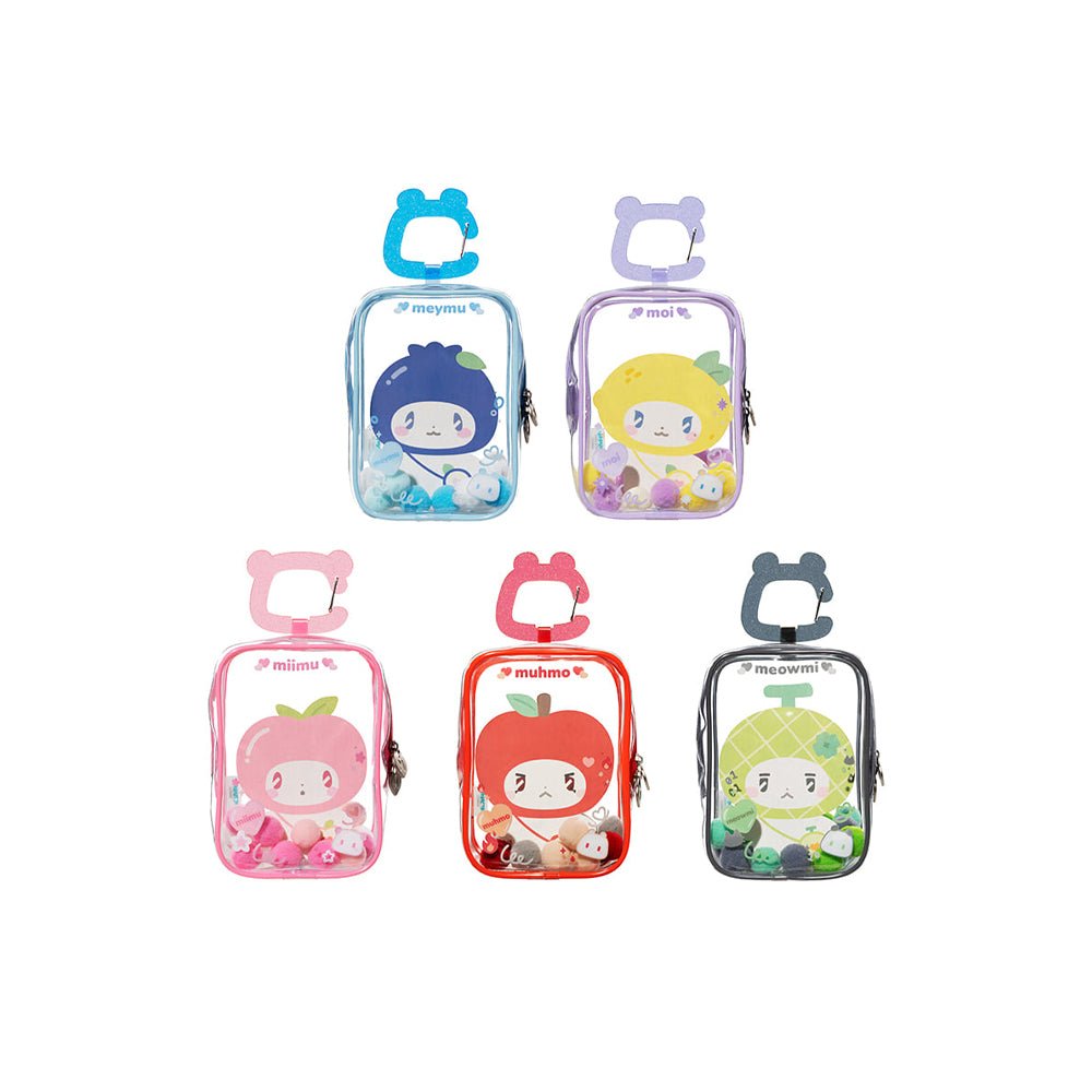 PLAVE Plush Pouch Keyring — PLAVE