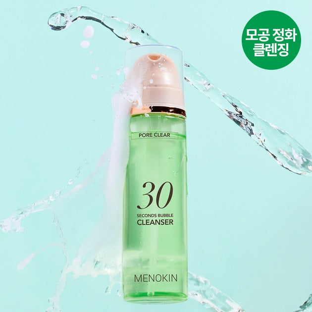 MENOKIN 30 Seconds Bubble Cleanser Pore Clear 150 ml