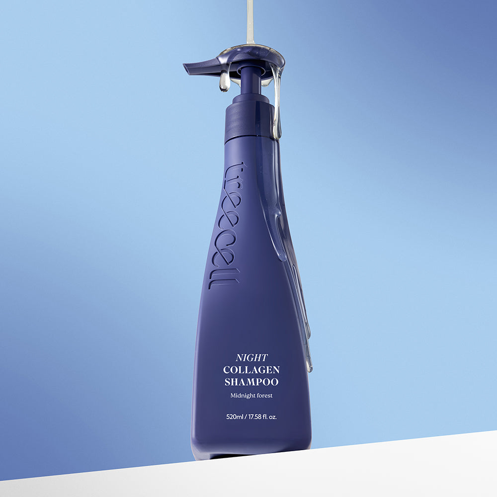 TREECELL Night Collagen Shampoo Midnight Forest 520ml - Korean shampoo