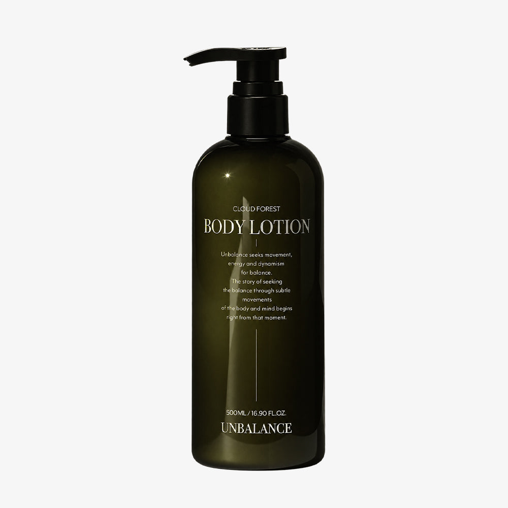 UNBALANCE Cloud Forest Body Lotion - Korean body lotion