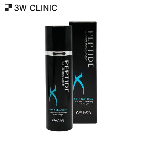 3Wクリニック プレミアムブラックペプチド オールインワン メンズ用 150ml