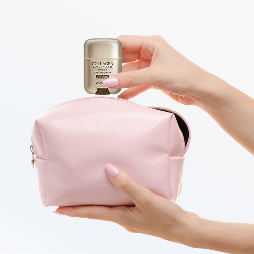 3W CLINIC Collagen & Luxury Gold Sun Stick 18g