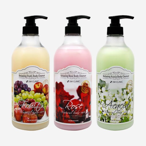 3W CLINIC Relaxing Body Cleanser 1000ml