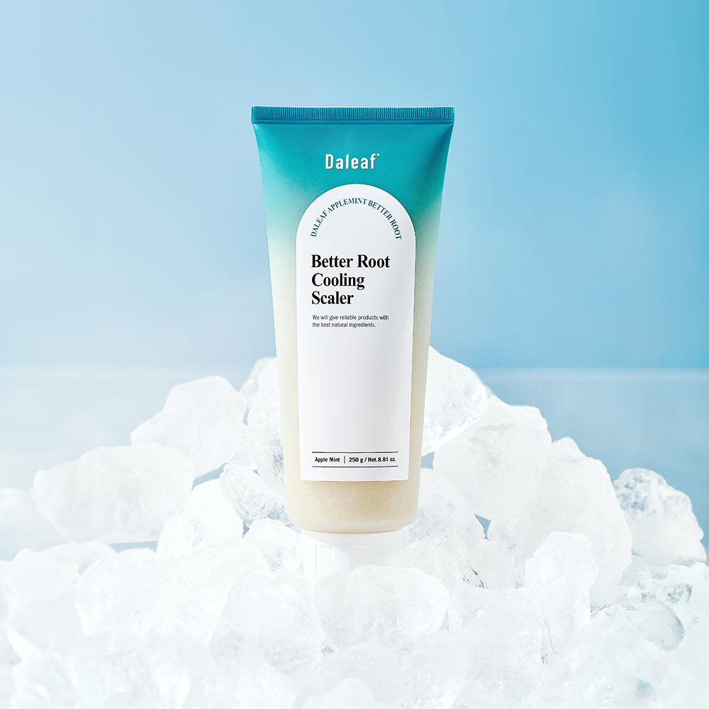 DALEAF Apple Mint Better Root Cooling Scaler - Korean scalp scrub