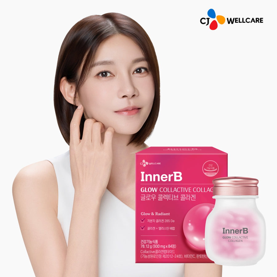 INNERB CJ INNERB Glow Collective Collagen Elastin 285 Da Vitamin C 84 tablets