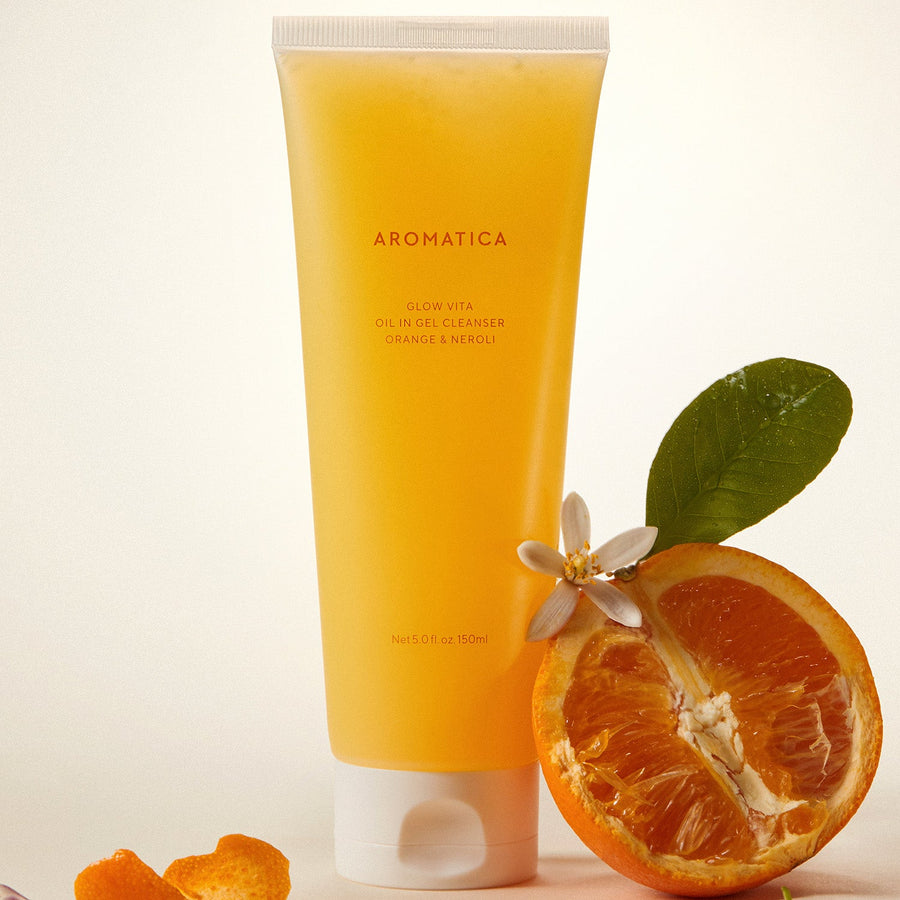 アロマティカ グロウビタ オイルインジェルクレンザー オレンジ&ネロリ 150ml